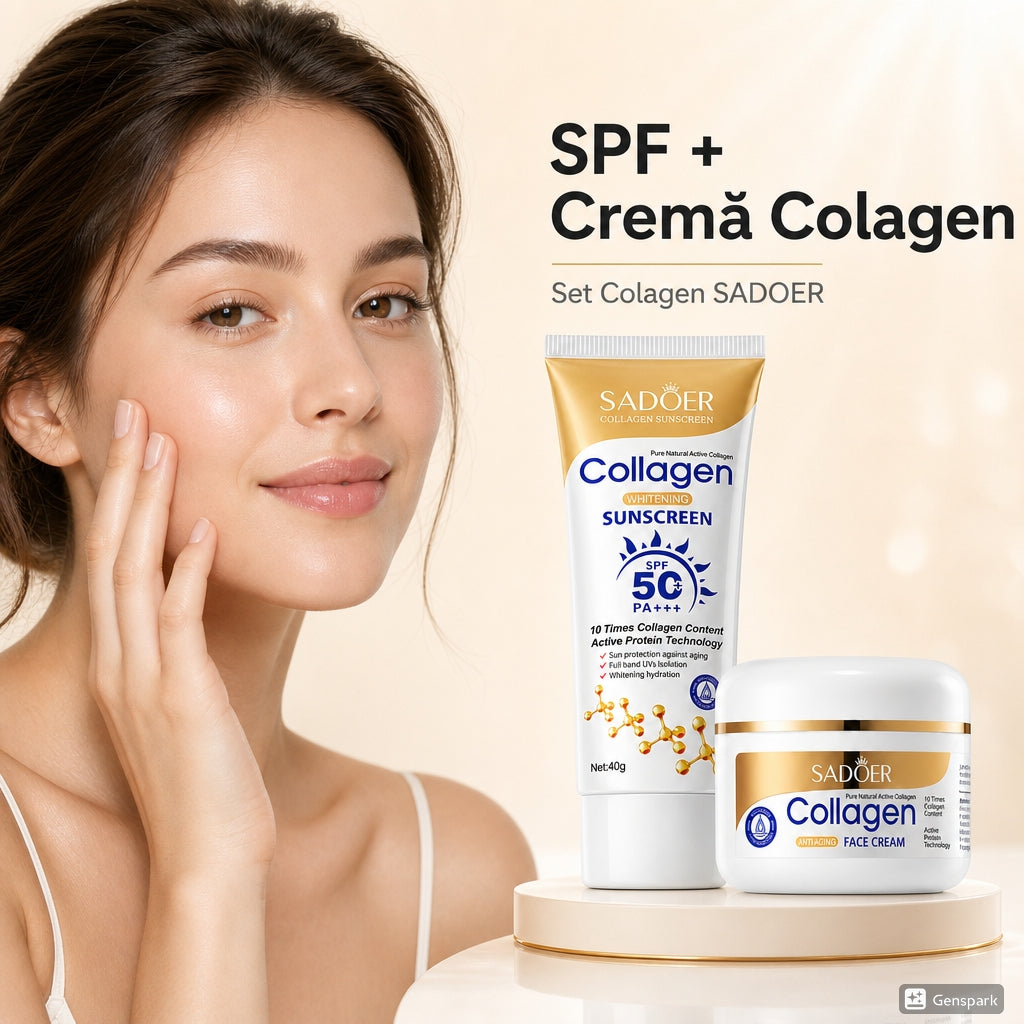 SPF + Cremă Colagen SADOER