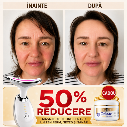 Dispozitiv Lifting Facial cu Micromasaj