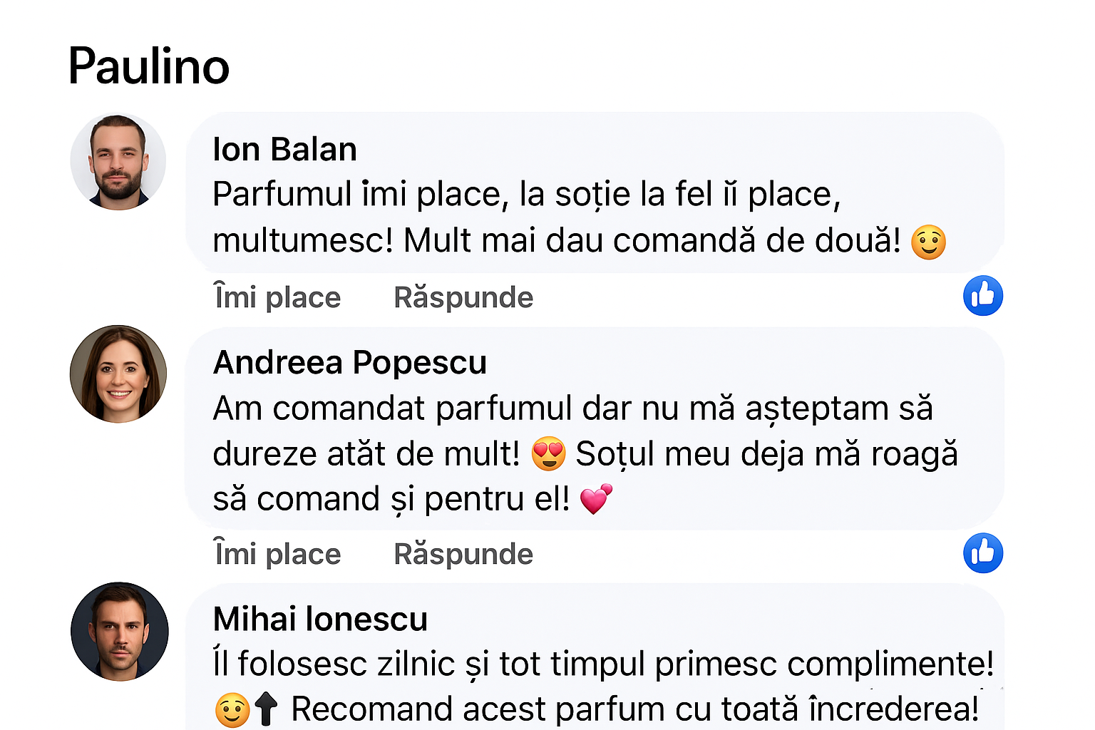 SET din 4 parfumuri cu feromoni