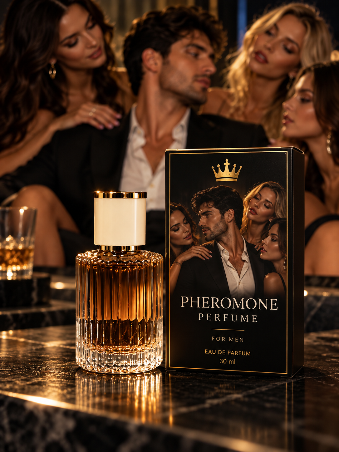 Parfum cu feromoni pentru barbati