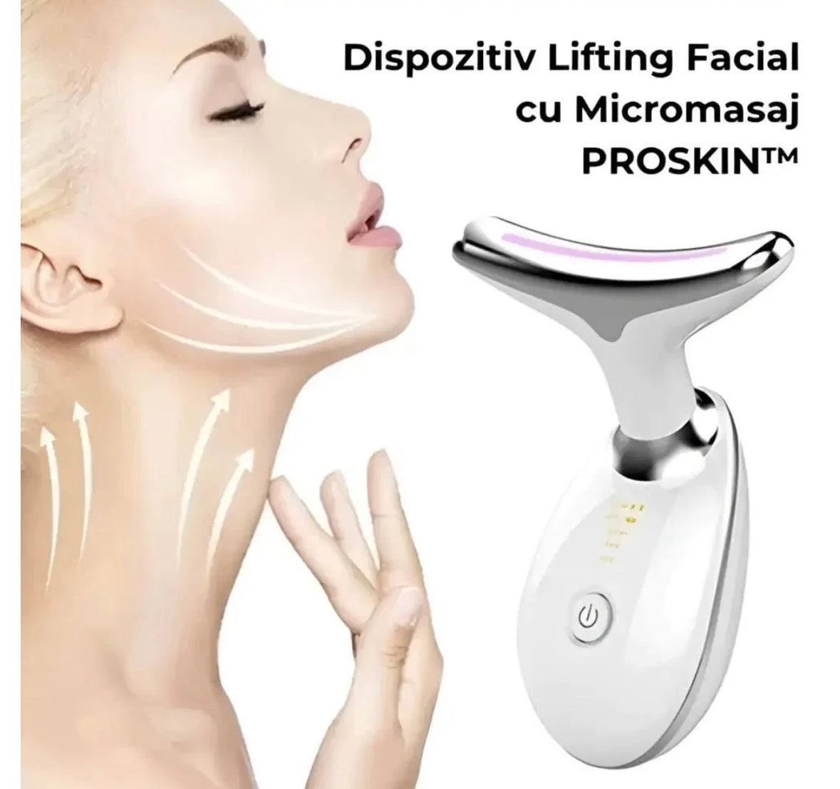 Dispozitiv Lifting Facial cu Micromasaj