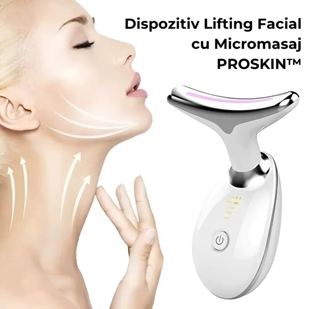 Dispozitiv Lifting Facial cu Micromasaj
