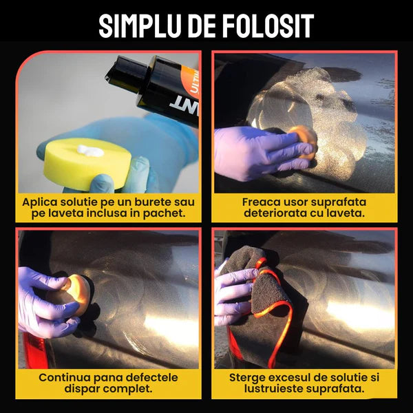 Solutie pentru indepartarea zgarieturilor si polish auto