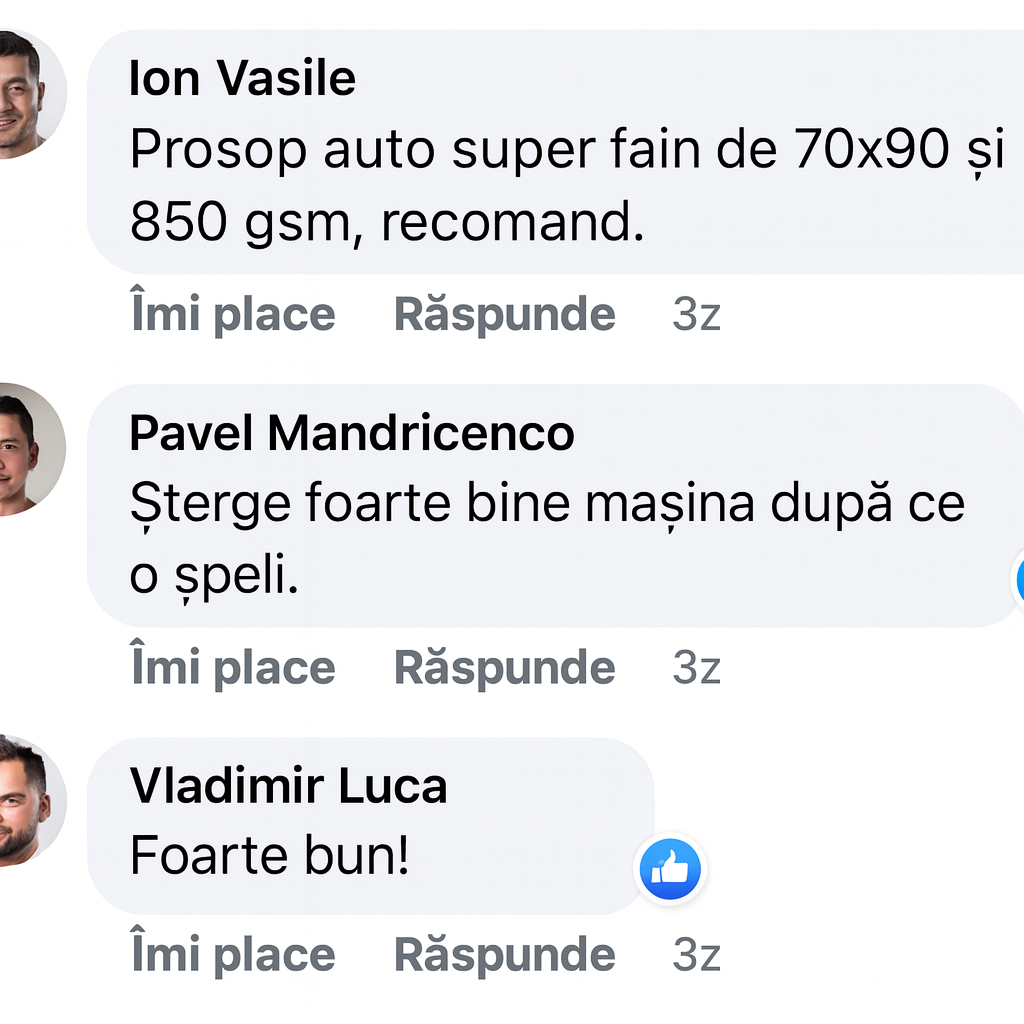 Prosop pentru uscarea masinii 70x90  !